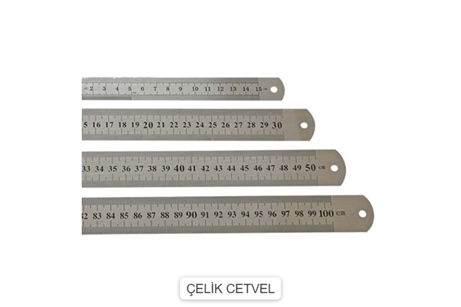 100 CM ÇELİK CETVEL