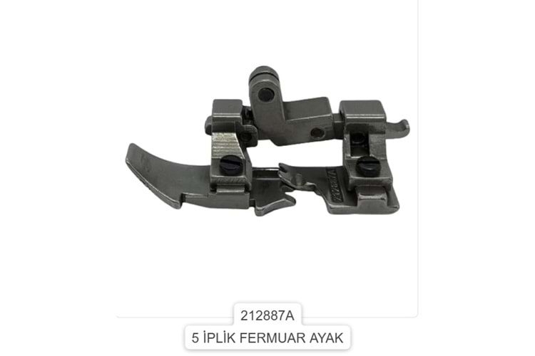 5 İPLİK FERMUAR AYAK