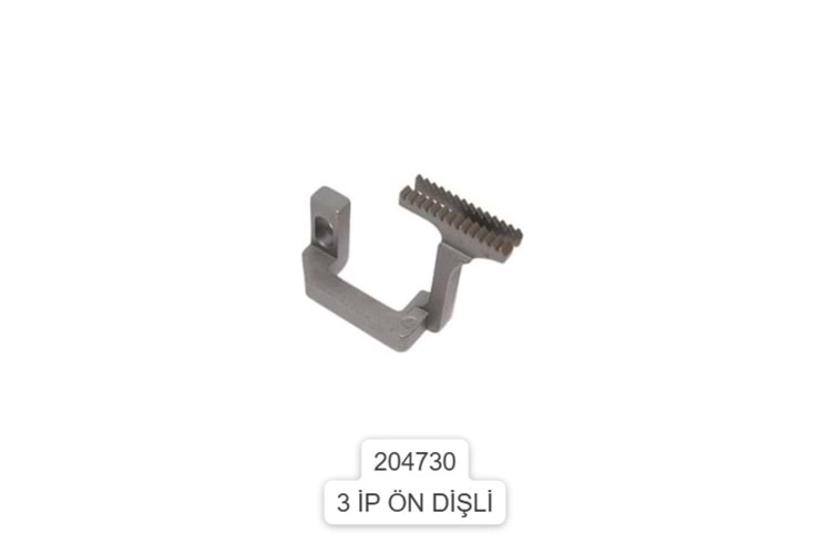 PEGASUS OVERLOK DİŞLİSİ 3 İP ÖN