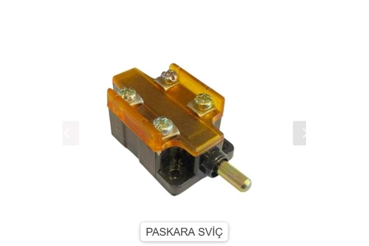 PASKARA SESLİ SVİÇ 4 VİDALI