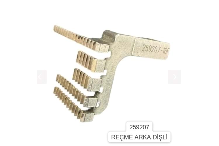 REÇME MAKİNASI ARKA DİŞLİ